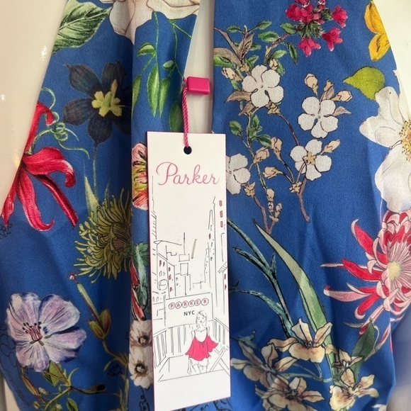 Parker Jolene Mini Dress Blue Sangria - Picture 7 of 12